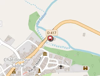 Carte de Ecole à Châtillon-sur-saône