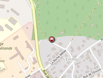 Carte de Lycée Brocéliande à Guer