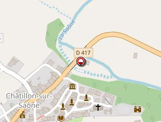 Carte de Association Saône Lorraine à Châtillon-sur-saône