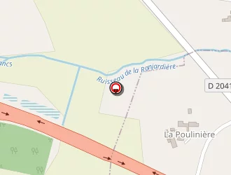 Carte de Montpoirier à Essé