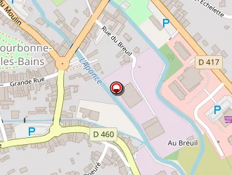 Carte de Mc Diffusion à Bourbonne-les-bains