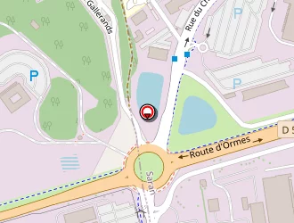 Carte de Société Des Pétroles Shell à Ormes