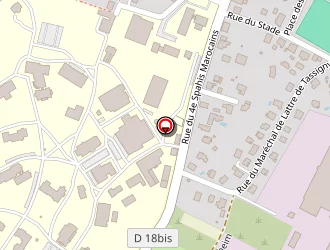 Carte de C.a.t. Croix Marine à Rouffach