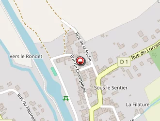 Carte de Déco Pub 52 à Rolampont