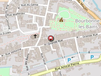 Carte de Boutique Café à Bourbonne-les-bains