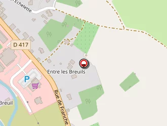 Carte de Aldi Marché à Bourbonne-les-bains