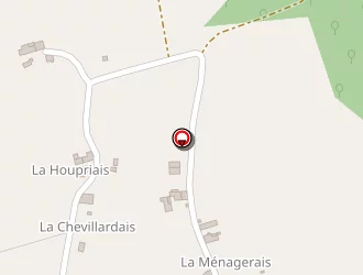 Carte de Dubois Menuiserie à Guignen