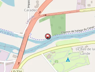 Carte de Domaine De Kerelly à Guégon