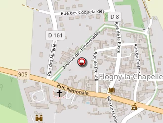 Carte de La Poste à Flogny-la-chapelle