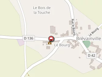 Carte de Pissier à Brévainville