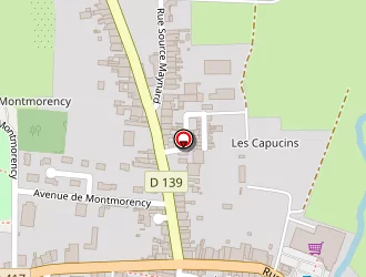 Carte de Pharmacie Centrale à Bourbonne-les-bains