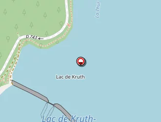 Carte de La Moraine Du Lac à Kruth