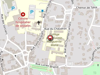 Carte de La Poste à Josselin