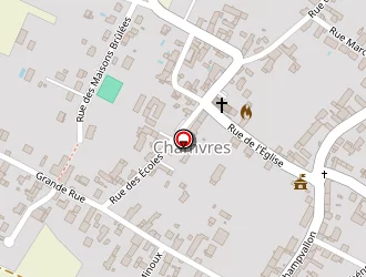 Carte de Eps à Chamvres