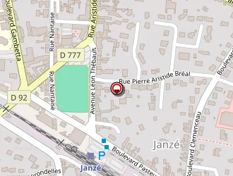 Carte de Point Vert Le Jardin à Janzé