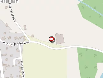 Carte de Nouvel Pascal à Croix-helléan (la)