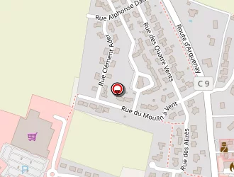 Carte de Location U à Meslay-du-maine