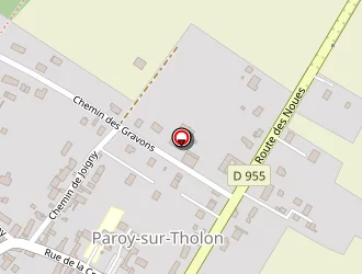 Carte de Ecole à Paroy-sur-tholon