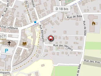 Carte de Centre De Formation Pour Adultes (cfppa) à Rouffach