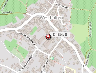 Carte de Arm Eric à Westhalten