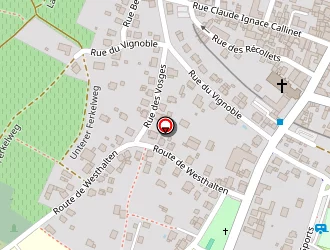 Carte de Hoppe Jean à Rouffach