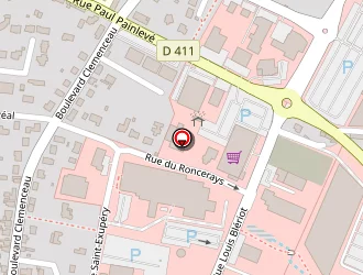 Carte de Gadby à Janzé