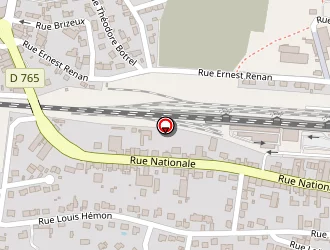 Carte de Derout Bernard à Rosporden