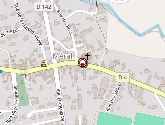 Carte de Poitel Philippe à Méral