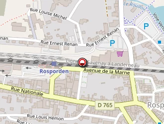 Carte de Le Bilbao à Rosporden