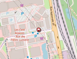 Carte de La Grande Récré à Saran