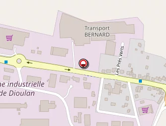 Carte de Cofely à Rosporden