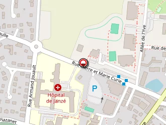 Carte de Ecole Maternelle à Janzé