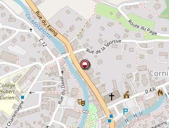 Carte de Boutique Sncf à Cornimont