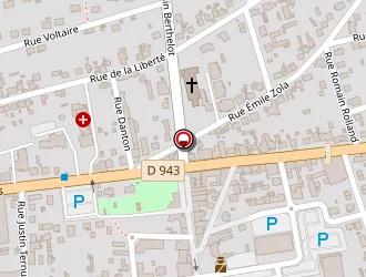 Carte de Station Taxis à Migennes