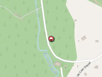 Carte de Le Moulin De Coët Diquel à Bubry