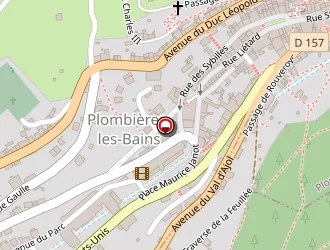 Carte de Le Rosel à Plombières-les-bains