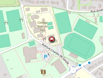 Carte de Collège Noël Du Fail à Guichen