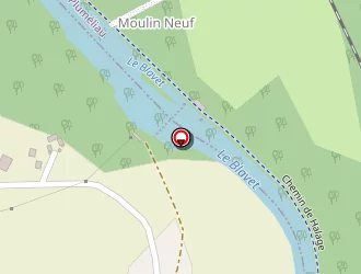 Carte de Moulin Neuf à Melrand