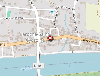 Carte de Bernard Thomas à Laroche-saint-cydroine