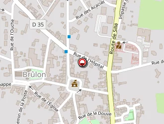 Carte de Ost à Brûlon