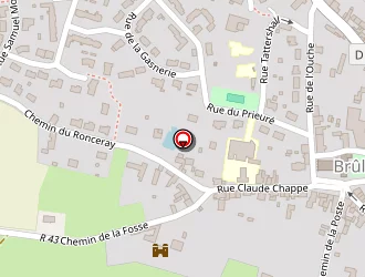 Carte de Compain Patrick à Brûlon