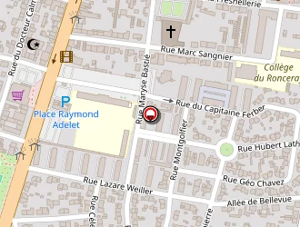 Carte de Carré Hervé à Mans (le)