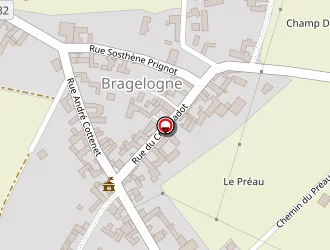 Carte de Compas à Bragelogne-beauvoir