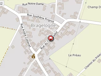 Carte de Amiot Danielle à Bragelogne-beauvoir