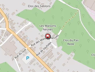 Carte de Maison Bouchet à Amilly