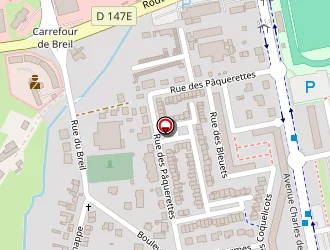 Carte de Ecole Pasteur à Allonnes