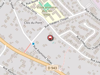 Carte de La Marina à Amilly