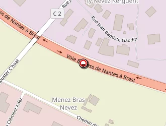 Carte de Tuffigo Rapidex à Saint-évarzec