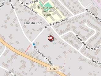 Carte de Herve Bernard à Amilly