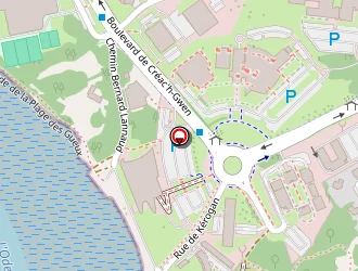 Carte de Technopole Quimper Cornouaille à Quimper